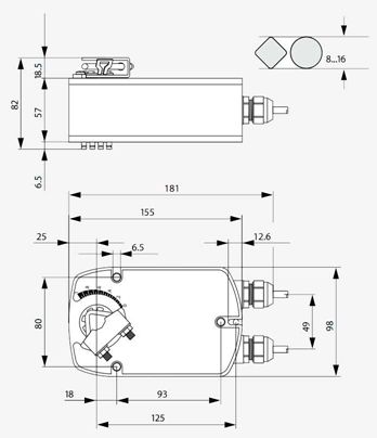 Электропривод Belimo LF230