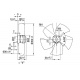 Вентилятор Ebmpapst A4D350-AR06-02 осевой 