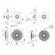 Вентилятор Ebmpapst S4D710-CL01-01 осевой 