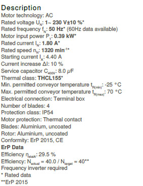 Технические характеристики FFB045-4EK.4F.V4P
