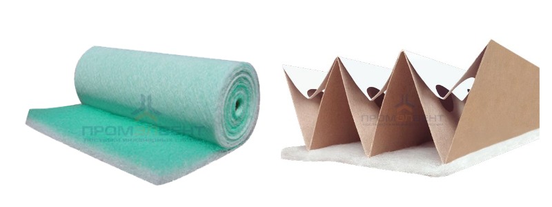 стекловолокнистый и двухступенчатый фильтры