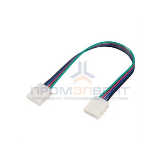 Коннектор выводной FIX-RGB-10mm-150mm-X2 (4-pin)