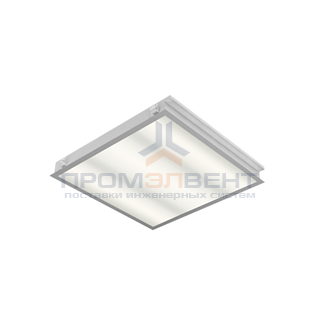 Светодиодный светильник "ВАРТОН"для гипсокартонных потолков 570*570*65мм 27 ВТ 2700К
