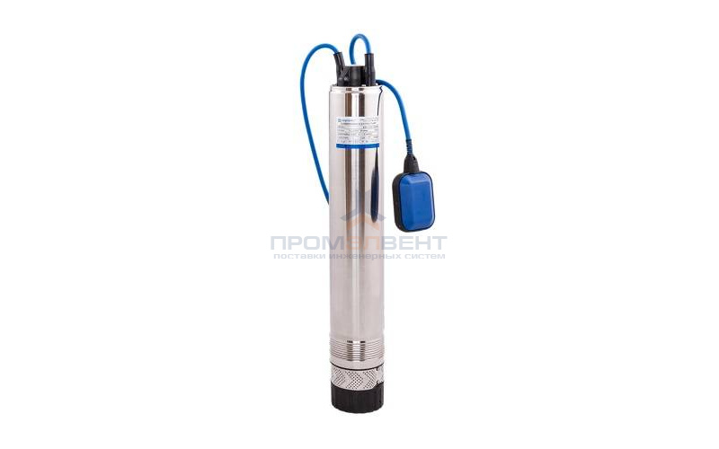 Насос колодезный Aquario ASP3-35-100WA (1,0 кВт, Hmax 50 м, Qmax 95 л/мин, кабель 20 м.)