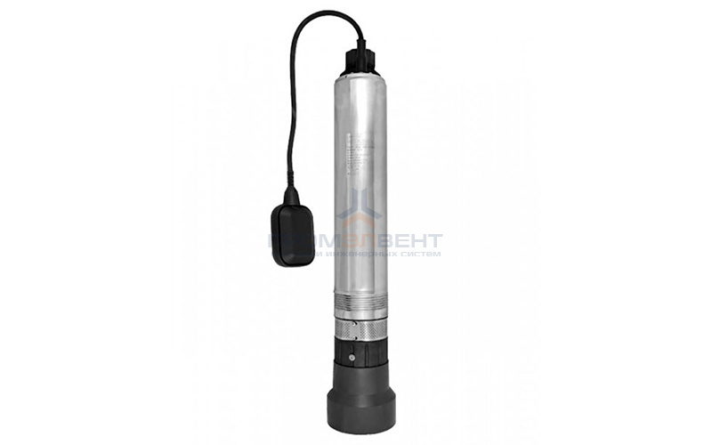 Насос колодезный UNIPUMP ECO FLOAT 3 - 0,48 кВт (однофазный, Hmax 49 м, Qmax 85 л/мин, кабель 0,5 м)