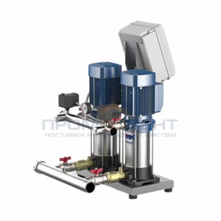 Насосная станция Pedrollo COMBIPRESS CB2-MKm 8/4-N - 2x1.5кВт(1x230 В,Qmax 360л/мин,Hmax 54м)