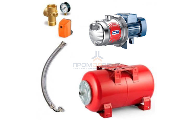 Насосная станция Pedrollo HYDROFRESH 4CRm 80-50 CL - 0,55 кВт (Qmax 80 л/мин, 1x230В)