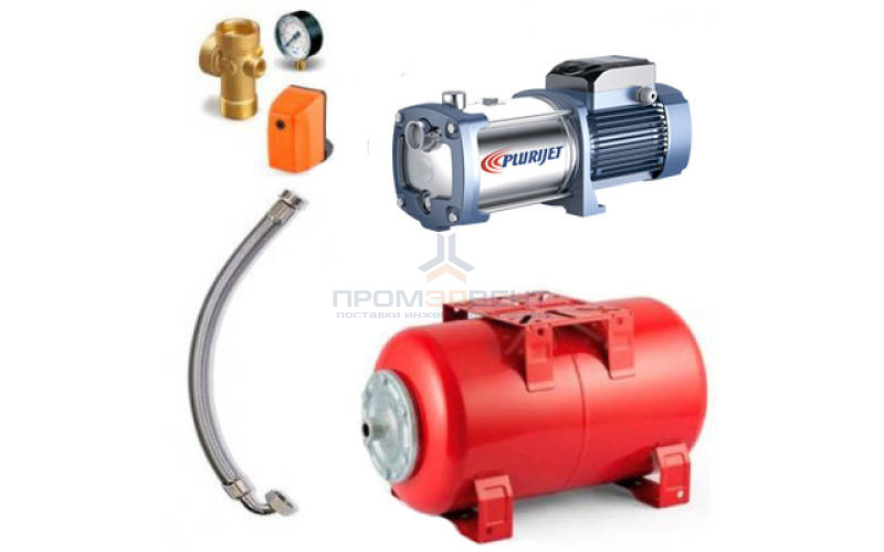 Насосная станция Pedrollo HYDROFRESH PLURIJETm 4/200-N-50CL - 1,50 кВт (Qmax 200 л/мин, с/х)