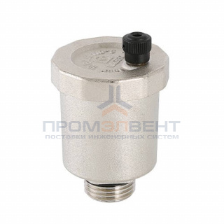 Воздухоотводчик автоматический VALTEC VT.502.NV - 1/2" (НР, PN10, 110°C воздухоотвод сверху)
