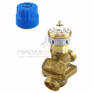 Клапан балансировочно-регулирующий Danfoss - AQT 1"1/4" (НР/НР, PN16, Tmax 120°C, без ниппелей)