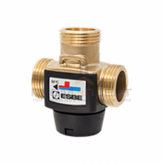 Клапан термостатический смесительный ESBE VTC312 - 3/4" (НР, PN10, Tmax 100°C, настройка 47°C)