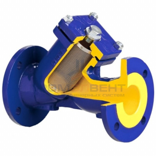 Фильтр грубой очистки BROEN V821M - Ду50 (Фланец/Фланец, PN16, Tmax 300°C, с магнитной вставкой)