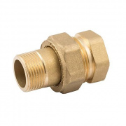 Сгон прямой американка ELSEN METALIT EBF26 - 2" (НР/ВР, плоское уплотнение)