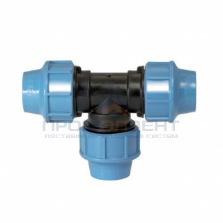 Тройник UNIDELTA 1005 - 40 (винтовой, для труб ПНД)