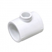 Тройник переходной Fusitek - 40 x 32 x 40 (для полипропиленовых труб под пайку, цвет белый)