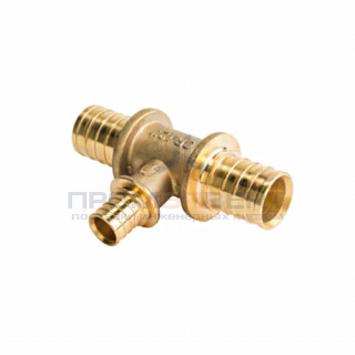 Тройник переходной STOUT - 25 x 16 x 25 (для труб из сшитого полиэтилена)