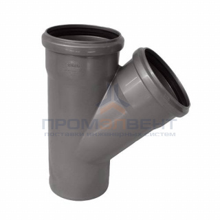 Тройник с отводом на 45° СИНИКОН Standart - 32 (для системы внутренней канализации)