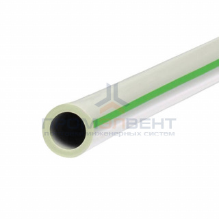 Труба полипропиленовая FV-Plast UNI - 25×2,8 (PP-RCT, PN10, Tmax 70°C, штанга 4м, цвет серый)