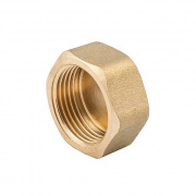 Заглушка с внутренней резьбой ELSEN METALIT EBF02 - 1" (латунь без покрытия)