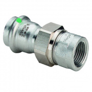 Муфта разъемная Viega Sanpress Inox 2362 - 22 x 3/4" (нержавеющая сталь)