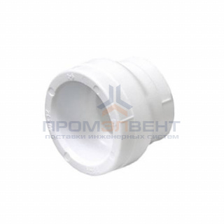 Муфта редукционная Fusitek - 50 x 40 (для полипропиленовых труб под пайку, цвет белый)