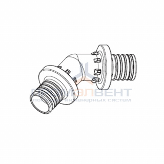 Отвод 45° REHAU PX - 32 (пластик, для труб из сшитого полиэтилена RAUTITAN)