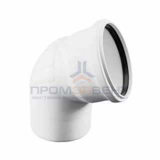 Отвод 67° REHAU RAUPIANO PLUS - 75 (для системы внутренней канализации)