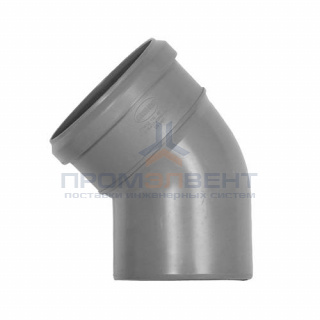 Отвод 67° СИНИКОН Standart - 110 (для системы внутренней канализации)