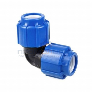 Отвод 90° Политэк - 32 (винтовой, для труб ПНД)