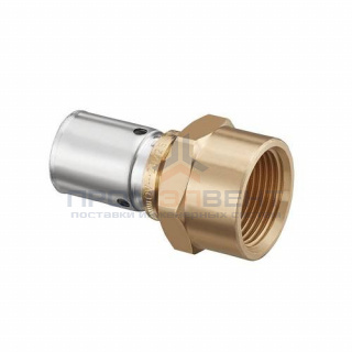 Переход на внутреннюю резьбу Oventrop Cofit P - 16x2.0 x 1/2" (прессовой, бронза)