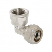 Переход на внутреннюю резьбу угловой VALTEC VTm.352 - 26 x 3/4" (винтовой, для металлопласт.труб)