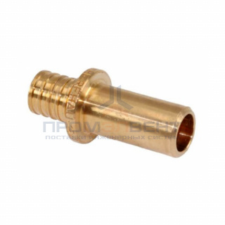 Переход на запрессовку REHAU RX - 25 x 22 (бронза, для труб из сшитого полиэтилена RAUTITAN)