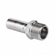 Переход на наружную резьбу VALTEC VTi.906 - 42 x 1"1/2 (безраструбный, для труб из нерж. стали)