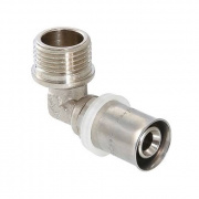 Переход на наружную резьбу угловой VALTEC VTm.253 - 16 x 1/2" (прессовой, для металлопласт. труб)