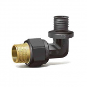 Переход на наружную резьбу угловой Varmega Slide-fit - 16 x 3/4" (для труб из сшитого полиэтилена)