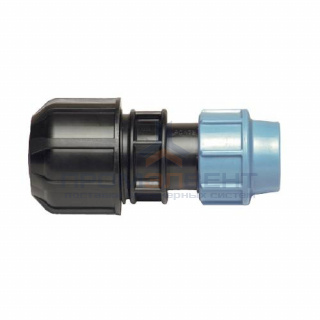 Переход на универсальное присоединение UNIDELTA 1033 - 25 x 20/27 (винтовой, для труб ПНД)