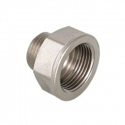 Переход с внутренней резьбы на наружную VALTEC VTr.592 - 1"1/4 х 1" (латунь никелированная)