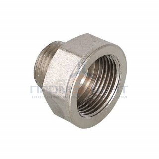 Переход с внутренней резьбы на наружную VALTEC VTr.592 - 1"1/4 х 3/4" (латунь никелированная)