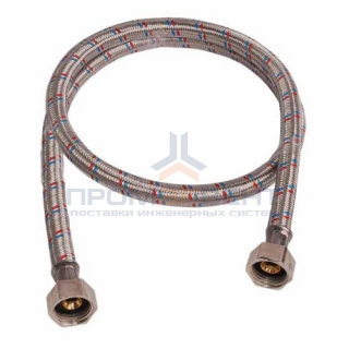 Подводка для воды гибкая iMperial (Гайка/Гайка) - 1/2" x 3/8 (длина 400 мм)