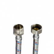 Подводка для воды гибкая Industrias Mateu (Гайка/Штуцер) - 1/2" (длина 1200 мм)