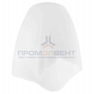 16-08 Белый плафон цоколь E27, 105*120мм