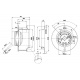 Вентилятор Ebmpapst  R2E133-BH66-07 центробежный 