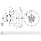 Вентилятор Ebmpapst R2E270-AA01-05 центробежный 