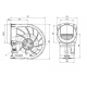 Вентилятор Ebmpapst D2E160-FI01-02 центробежный
