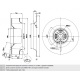 Вентилятор Ebmpapst R1G220-AB35-B7 центробежный EC 