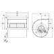 Вентилятор Ebmpapst D2E146-CS03-01 центробежный