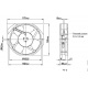 Вентилятор Ebmpapst W2E142-BB05-01 172x150x38мм AC осевой 