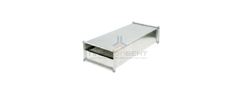 Шумоглушитель для прямоугольного канала SAS 600х350/1000  