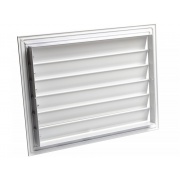 Решетка вентиляционная жалюзийная регулируемая с рычагом РК