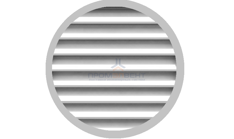 Круглая наружная решетка КР3